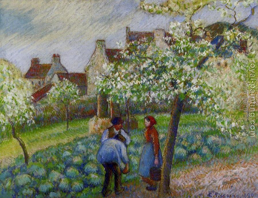 Camille Pissarro : Flowering Plum Trees
